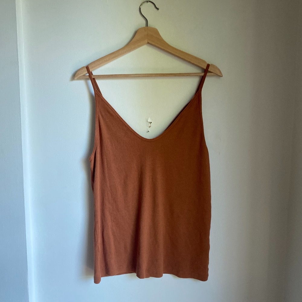 Burnt Orange tank top
